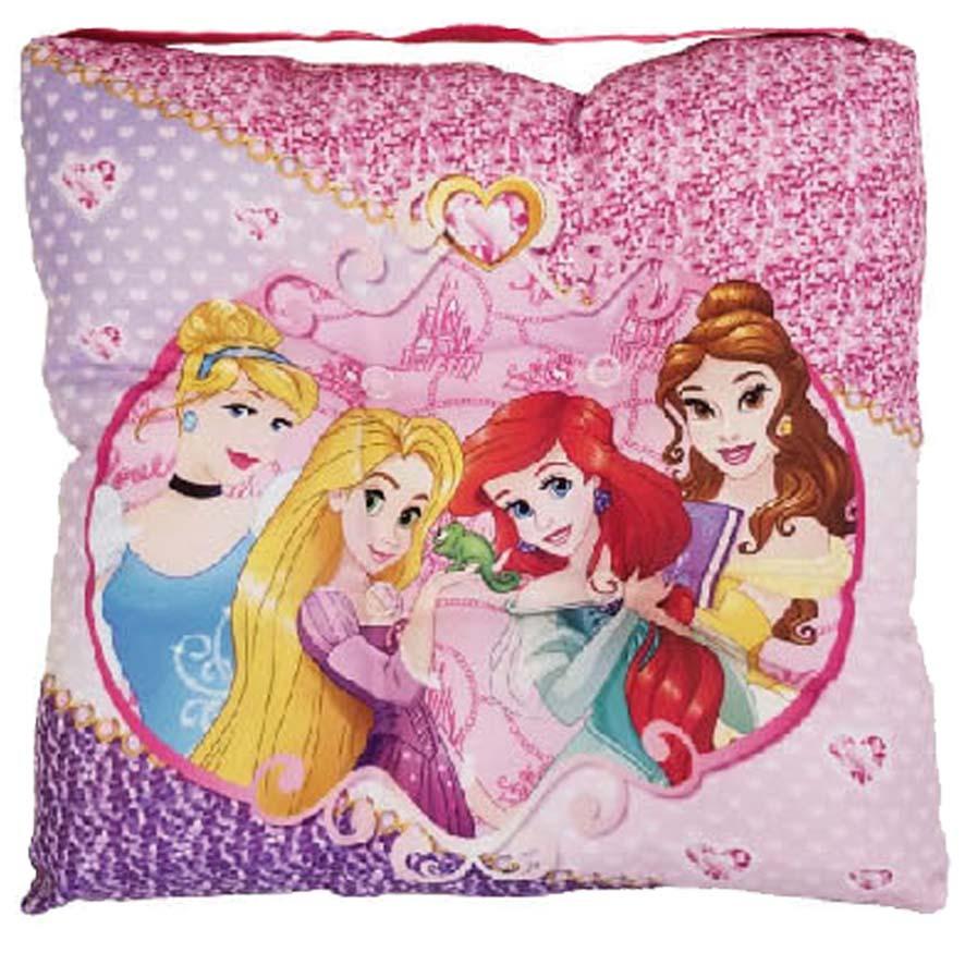 さつき商店座布団 学校用 クッション かわいい ディズニー グッズ プリンセス 通学 通園 入学 入園 キャラクター 雑貨 低価格で大人気の