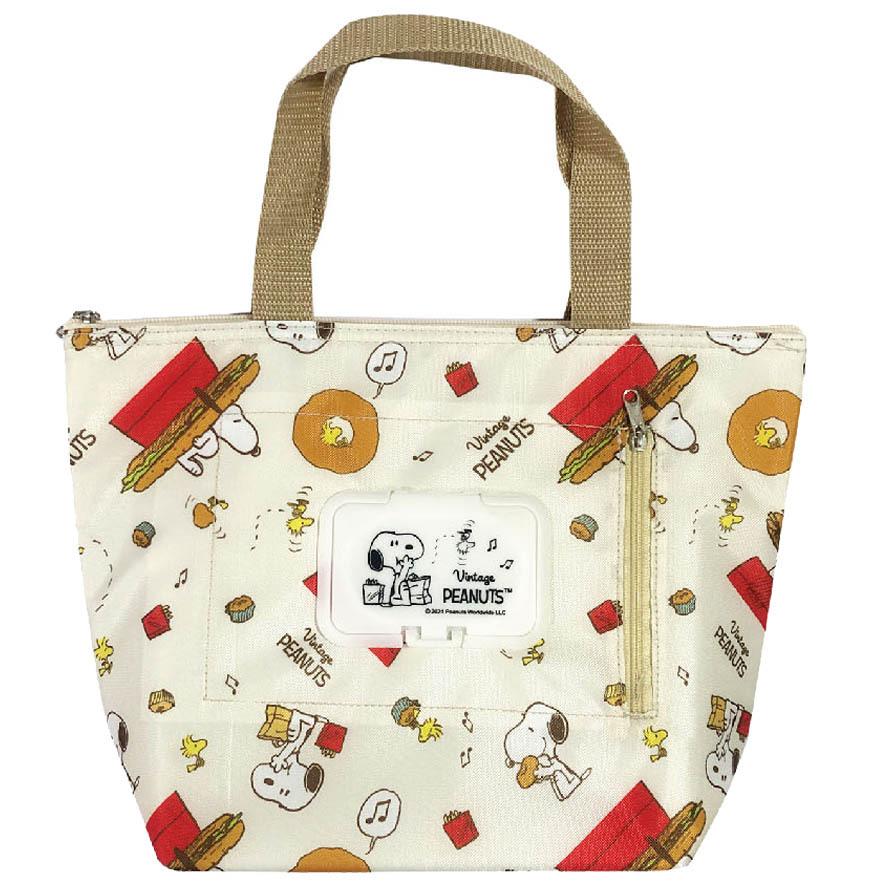 ランチバッグ 保冷 ポケット付 かわいい スヌーピー グッズ お弁当 キャラクター 雑貨 ｃ柄 213 さつき商店 通販 Yahoo ショッピング