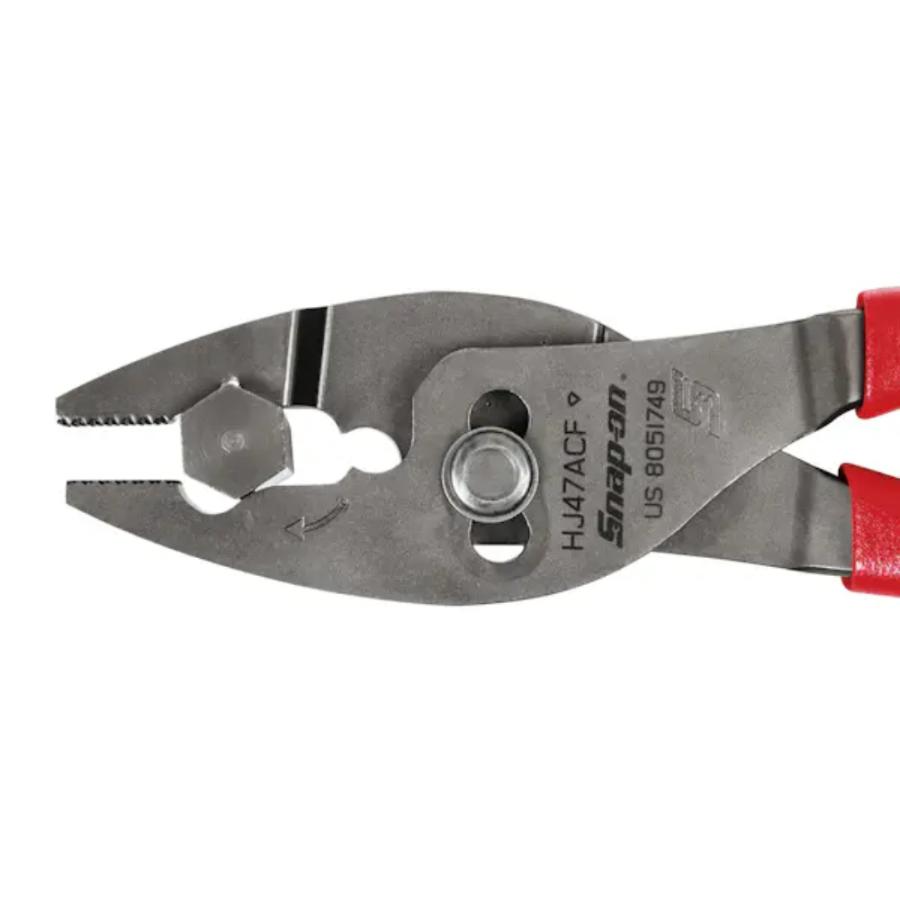 snap on スナップオン 8インチ フランクジョースリップジョイントプライヤー レッド HJ47ACF   (型番:HJ47ACF) | Snap-on | 01