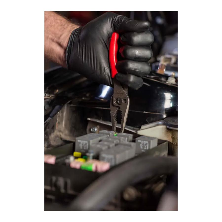 snap on スナップオン 7インチ ロングノーズスリップジョイントプライヤー レッド LN46ACF   (型番:LN46ACF) | Snap-on | 03