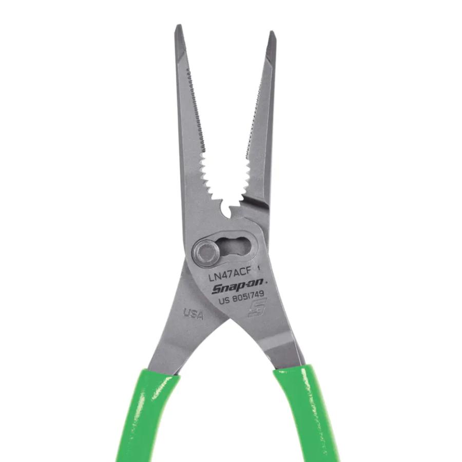 snap on スナップオン 9インチ ロングノーズスリップジョイントプライヤー グリーン LN47ACFG   (型番:LN47ACFG) | Snap-on | 03
