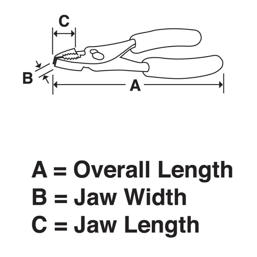snap on スナップオン 9インチ ロングノーズスリップジョイントプライヤー レッド LN47ACF   (型番:LN47ACF) | Snap-on | 05