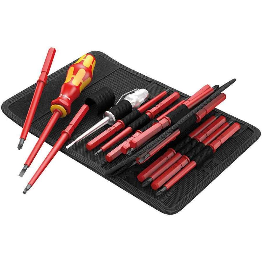 Wera（ヴェラ） 絶縁差し替えドライバーセット KK VDE 60i/65i/67i/16 