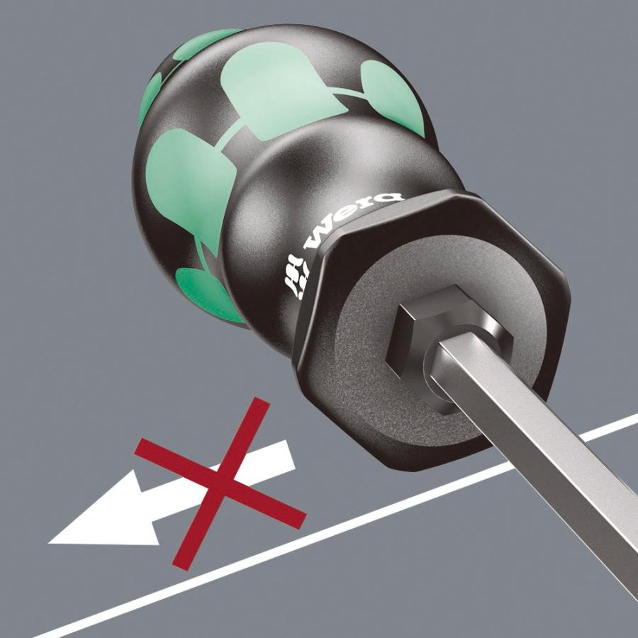 WERA ヴェラ レーザーチッププラスドライバー六角軸 350 SK PH プラス２番 100mm (型番:05008752001) | Wera | 01