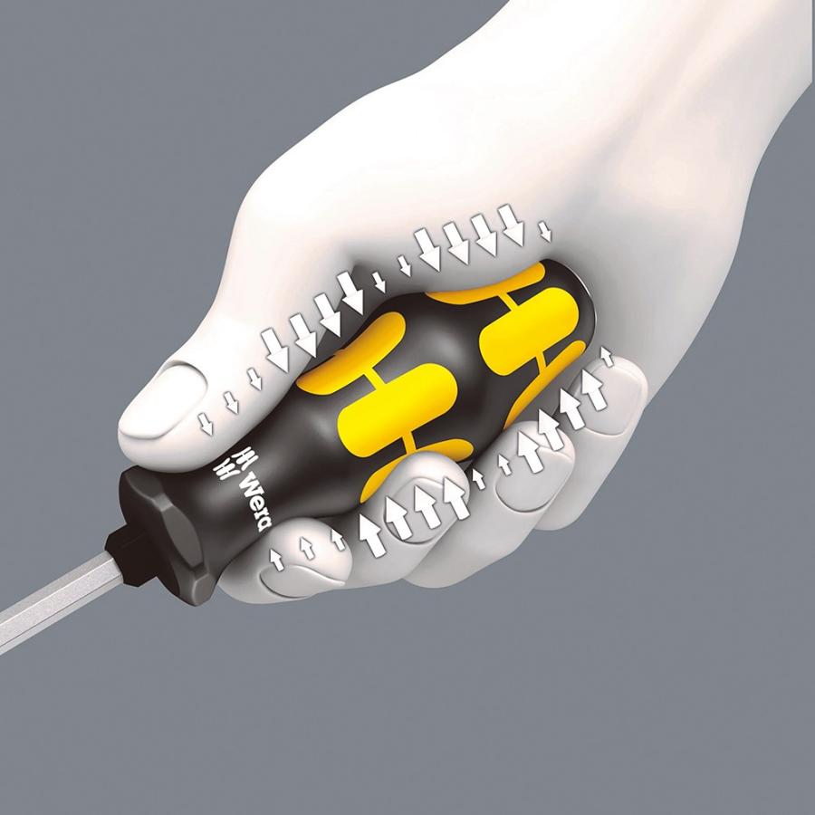 WERA ヴェラ 貫通 マイナスドライバー 932 A 0.8x4.5(刃厚ｘ刃幅)mm 90mm (型番:05018262001) | Wera | 02