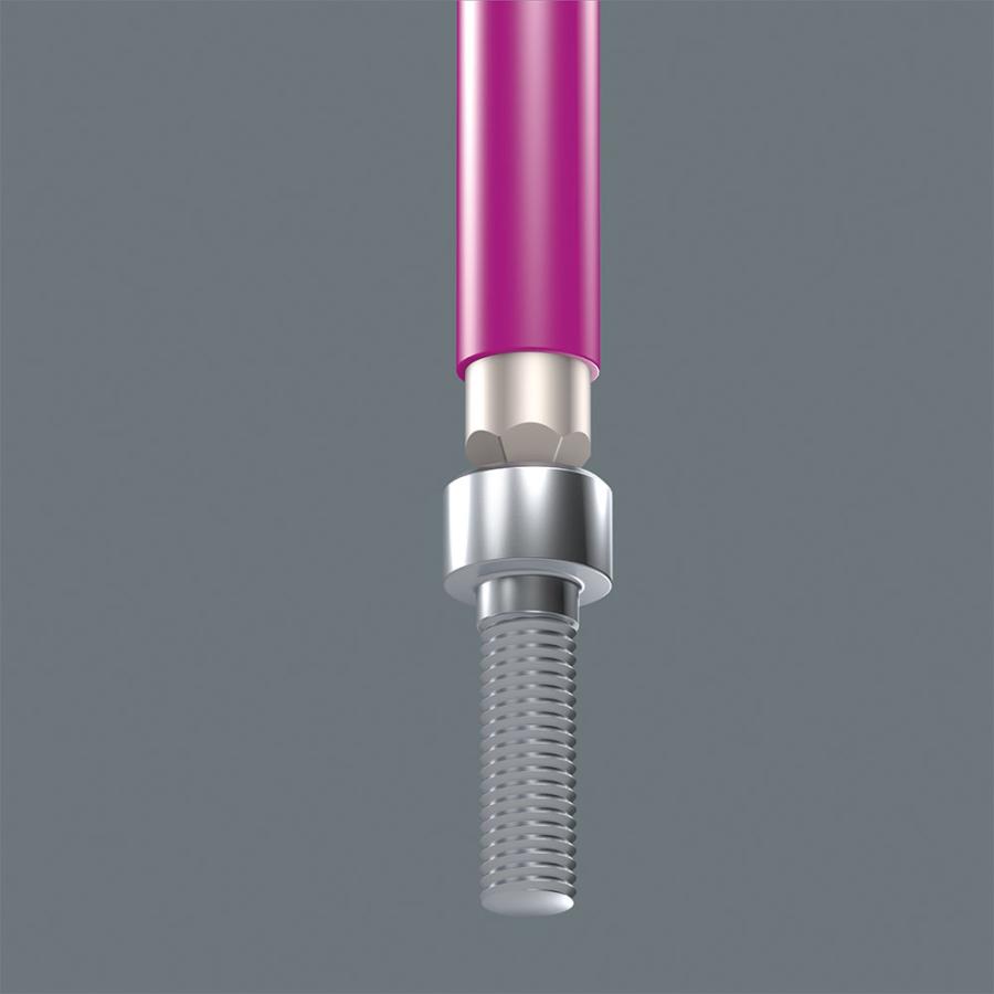 WERA ヴェラ ステンレス六角レンチ マルチカラー HF仕様 3950 SPKL Hex-Plus HF 3,0 rose clair 3mm (型番:05022693001)｜primarytool｜03