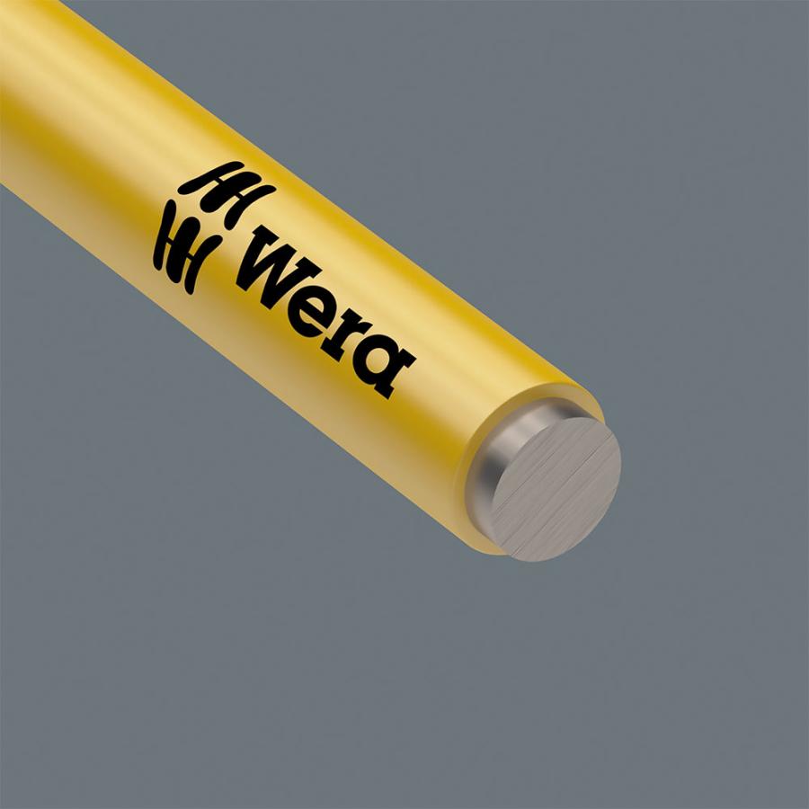 WERA ヴェラ ステンレス六角レンチ マルチカラー HF仕様 3950 SPKL Hex-Plus HF 5,0 orange clair 5mm (型番:05022695001)｜primarytool｜02