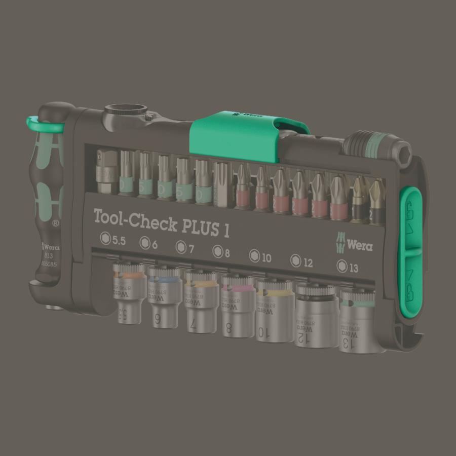 WERA ヴェラ ツールチェックコンビ 1 Tool-Check Combi 1  (型番:05049070001) | Wera | 02