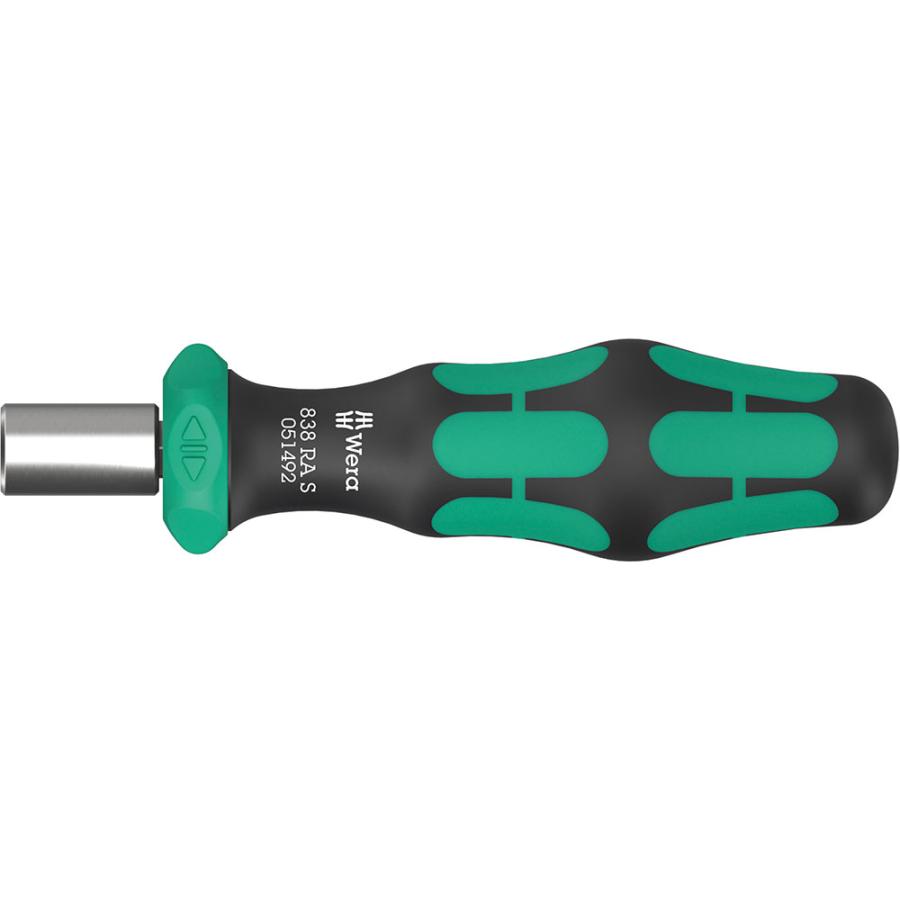 WERA ヴェラ クラフトフォーム コンパクト 838 RA S ビットハンドル 838 RA S Bitholding screw"iver 1/4" (型番:05051492001) | Wera | 01