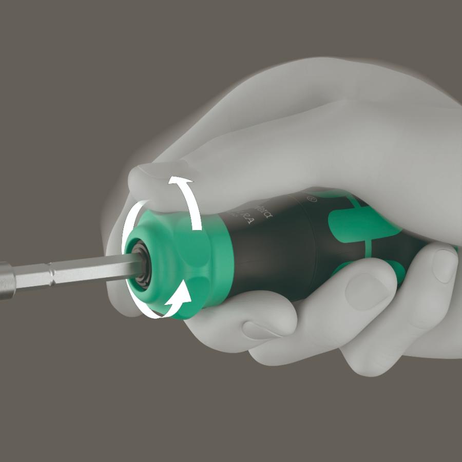 WERA ヴェラ クラフトフォームコンパクト ラチェットドライバー 28 RA ポーチ付き Kraftform Kompakt 28 RA with pouch  (型番:05051520001) | Wera | 08