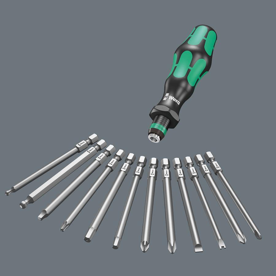 Wera 05059295001 Kraftform Kompakt 60 17-delig | Schroevendraaier set | Van Groningen Tools