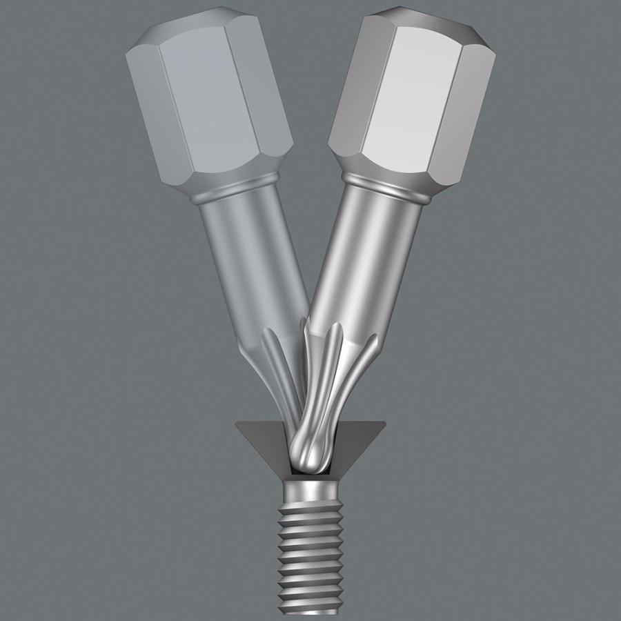 WERA ヴェラ ボールポイントヘックスロングビット 842/4 対辺5.0mm 89mm (型番:05059682001) | Wera | 01