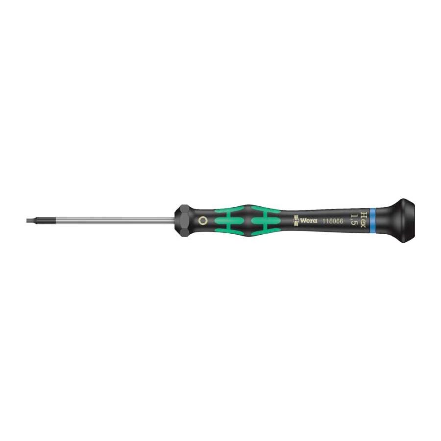 Wera WERA ヴェラ 精密六角ドライバー 2054 対辺1.5mm 60mm