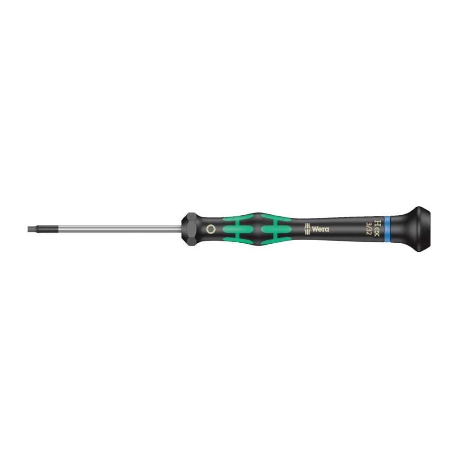 WERA ヴェラ 六角精密ドライバー 2054 3/32" 60mm (型番:05118080001)｜primarytool