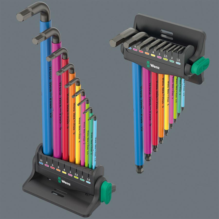 Wera WERA ヴェラ 950SPKL レンチホルダー付き ロング六角レンチ
