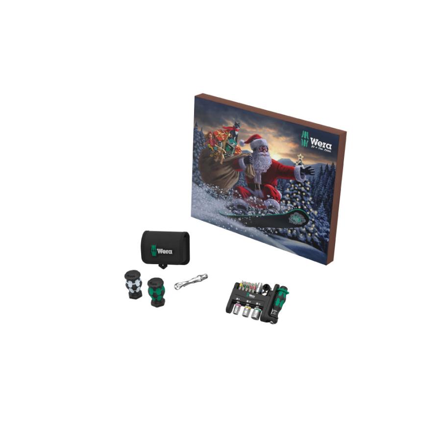 WERA ヴェラ アドベントカレンダー Advent calendar 15 VE 1 2024 クリスマス限定 (型番05136609001) WE05136609001工具DIY専門
