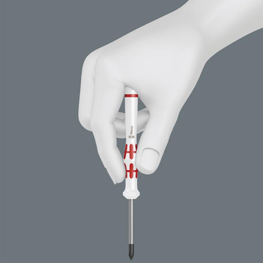 WERA ヴェラ 精密ドライバーセット リミテッドエディション 外箱/ラック無し 限定品 白/赤 Kraftform Micro Special Edition 1 (型番:05118190001) | Wera | 06