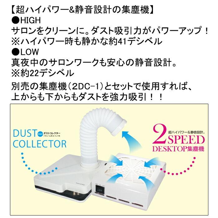 2スピード デスクトップ集塵機 2DT-1 ダストコレクター DUST COLLECTOR