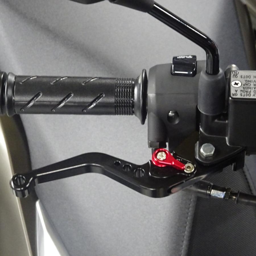 HONDA 適合タイプ08 ブレーキレバーセット つや消しマット ショート 6