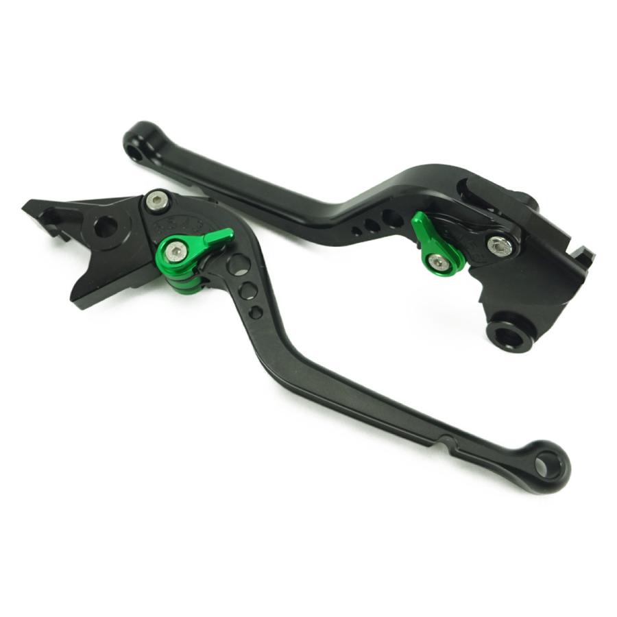 KAWASAKI 07 ブレーキレバー / クラッチレバーセット 長さ：ロング ZX