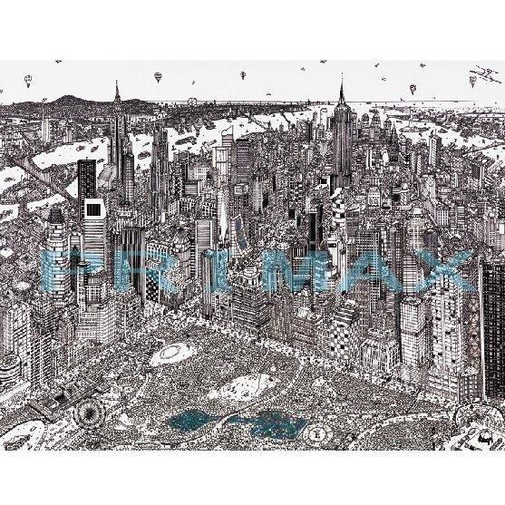 66万で購入！貴重★ニューヨーク/ヨハンペラトーネル（版画・証明書付正規品) 66万で購入！貴重☆ニューヨーク/ヨハンペラトーネル（版画