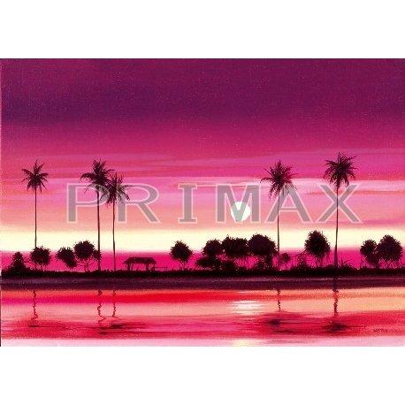 パリの日没/ミッシェル・バテュ(デジタルアート) ミッシェル・バテュ