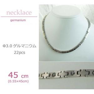 MARE(マーレ)　ゲルマニウムネックレス　PT/IP　ミラー/マット　175　0.55cm×45cm　NTH1808-02 