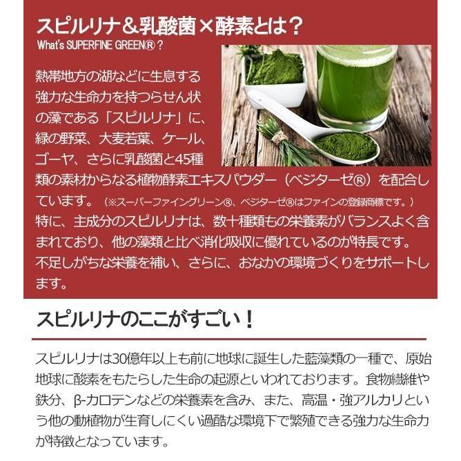 当店限定販売 ファイン スーパーフード スピルリナ 乳酸菌 酵素 150g Mwh Gov Jm