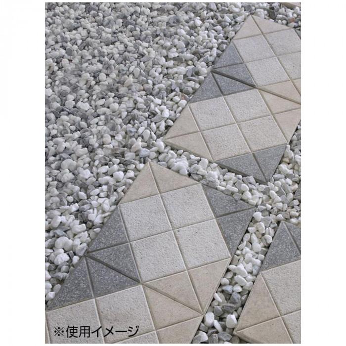 NXstyle 庭園敷砂利 プレシャスグラベル グレー＆ホワイト 約100kg PG-G10 