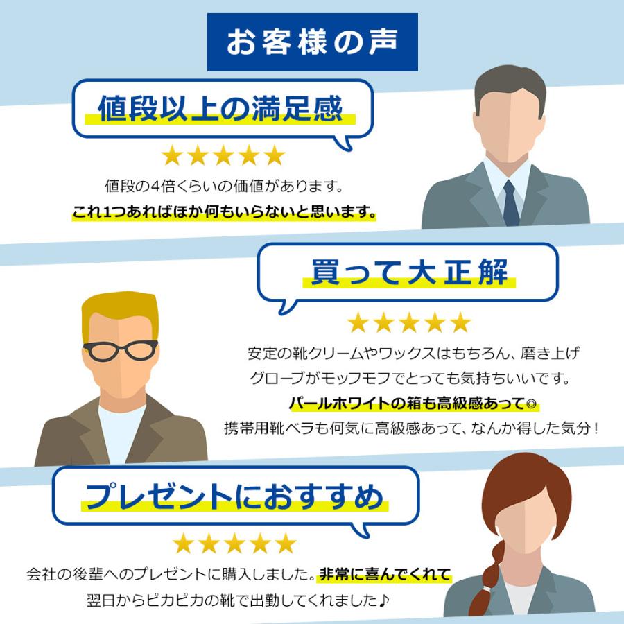 SAPHIR（サフィール） 鏡面磨きまでできる！ 全て揃うセット内容