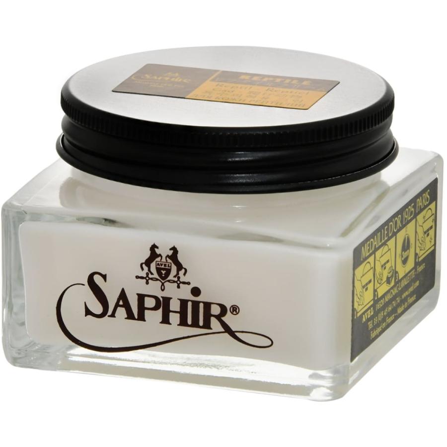 サフィールノワール レプタイル クリーム 爬虫類 革 手入れ Saphir Noir レザー ケア 栄養 汚れ落とし ツヤだし メンテナンス クロコダイル ワニ ヘビ トカゲ｜primeavenue｜02