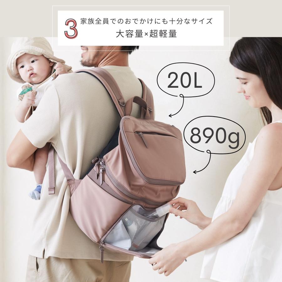 2階建てバックパック SPACEFOLD 20L Dauson lab. おしゃれ ママ 2階建てバックパック SPACEFOLD 20L Dauson lab. おしゃれ ママ