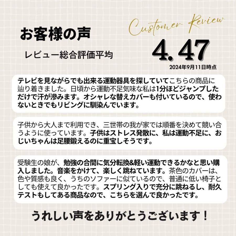 プライムダイレクト トランポリン クッション ながら運動 家庭用