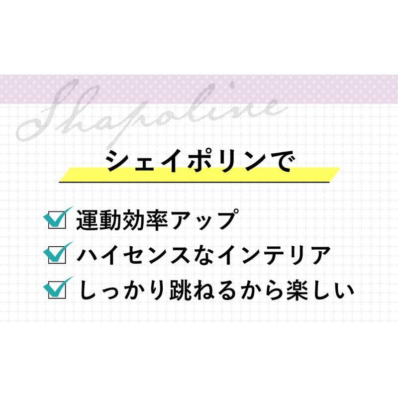 トランポリン クッション ながら運動 家庭用 静音 おしゃれ シェイポリンプレゼント シェイポリン ダイエット ファブリック 「茶・赤2種カバー付」＜LS930＞ | プライムダイレクト | 08