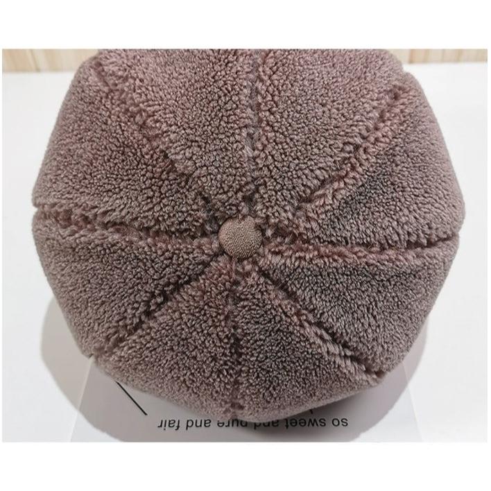 在庫限り！帽子 キャスケット レディース ファー帽子 ハット ファー