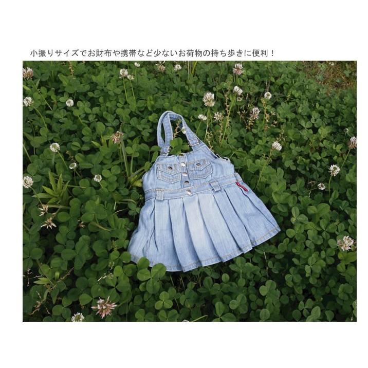 デニムバッグ 軽量ミニショルダーバッグ ポシェット ワンピースの形の