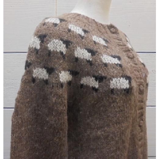 ESTELLE エステール ペルーニット PERU KNIT アルパカひつじ刺繍 ESTELLE エステール ペルーニット PERU KNIT アルパカひつじ刺繍