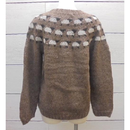 ESTELLE エステール ペルーニット PERU KNIT アルパカひつじ刺繍