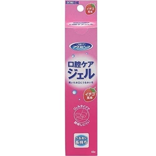 口腔ケア 口腔ケアジェル マウスピュア 40g×12個 イチゴ風味 川本産業