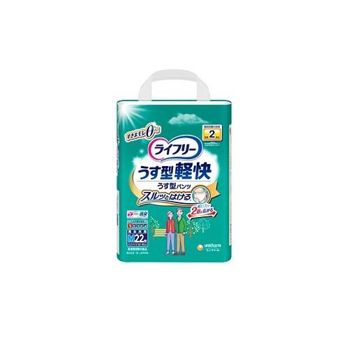 unicharm（ユニチャーム） おむつ ライフリー うす型軽快パンツ L