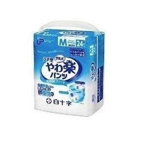 サルバ おむつ PU やわ楽パンツ 35872 Mサイズ 24枚入×8袋 白十字