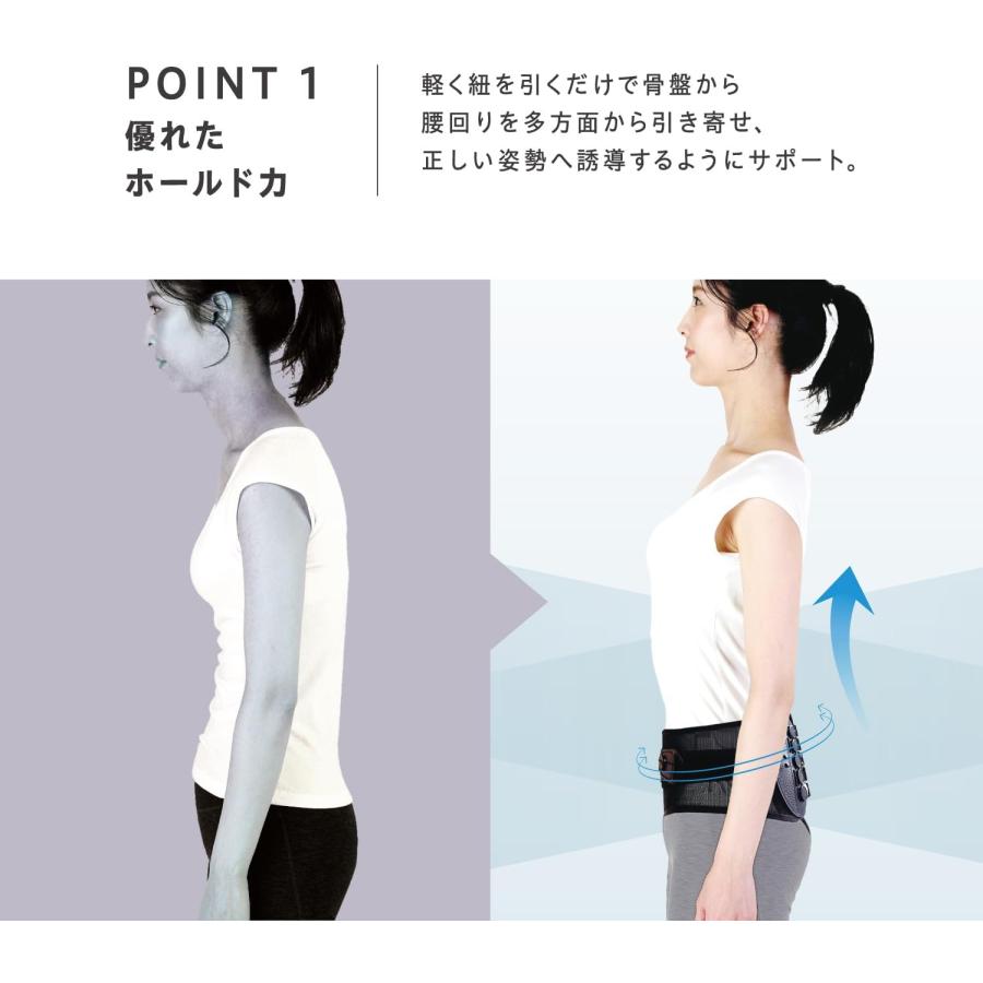 腰 サポーター ウエストガードベルト S〜Lサイズ EXG301S アルインコ