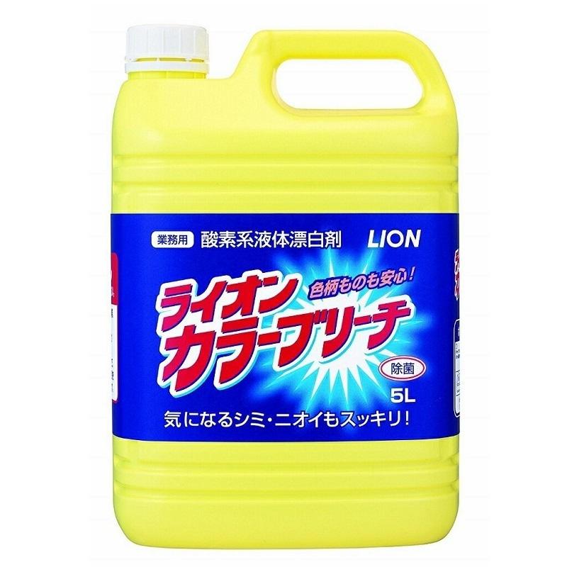 漂白剤 除菌 ライオン カラーブリーチ 5L×6本