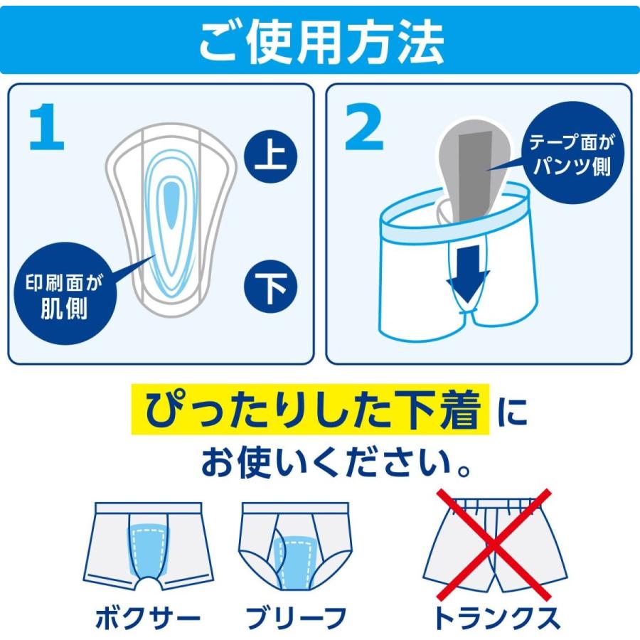 日本製紙クレシア 尿とりパッド 男性用 ポイズ メンズシート