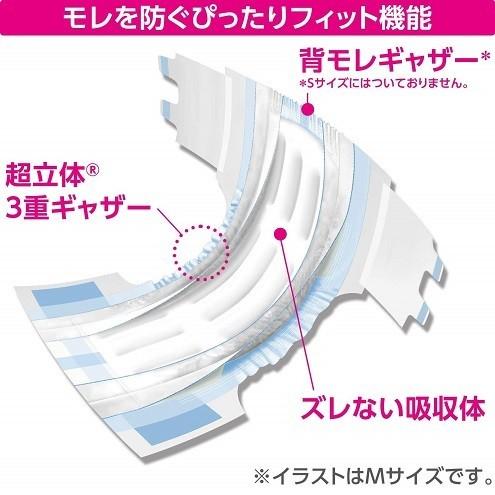 unicharm（ユニチャーム） おむつ ライフリー テープ止め 横モレ