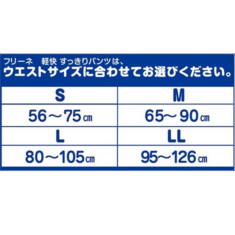 フリーネ 第一衛材 大人用 紙おむつ パンツタイプ LLサイズ FKS-165 軽快すっきりパンツ 排尿量 2回分 16枚入×2袋 男女共用 リハビリ  　｜primelink｜06