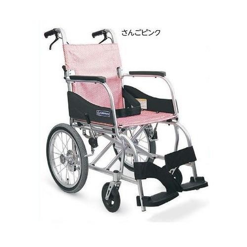 車椅子 車いす 介助式 超軽量車いす ふわりす 座幅40 介助用 KF16-40SB 