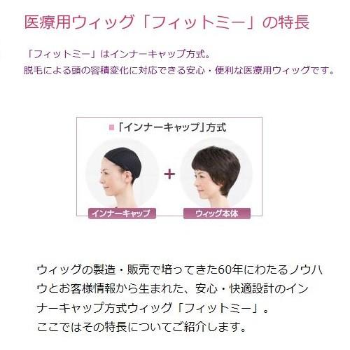 医療用ウィッグ メンズ フィットミー MW-300 ナチュラルショート
