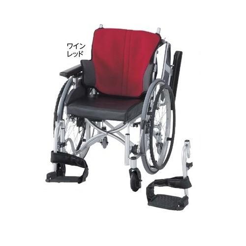 車椅子 車いす 自走式 室内用 6輪車 座王 NA-506W 日進医療器 : na  
