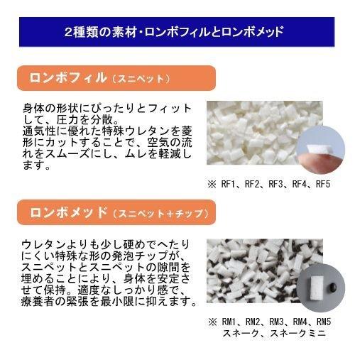 ロンボ ポジショニング ピロー＆クッション RF1 40×60cm ケープ 床ずれ防止 体位変換の画像
